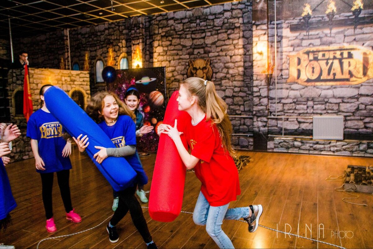 Для детей постарше придуманы активные задания