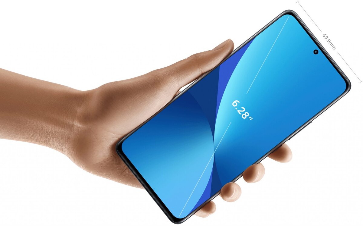 размер экрана смартфона Xiaomi 12