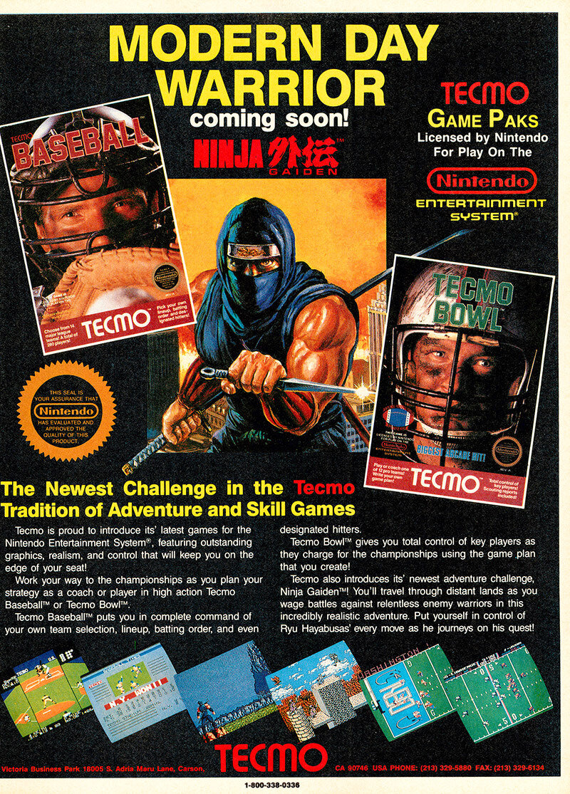 Tecmo 1988
