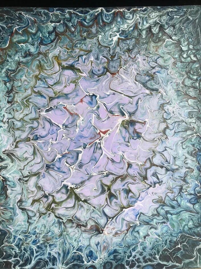 2022. Акрил. Холст на картоне