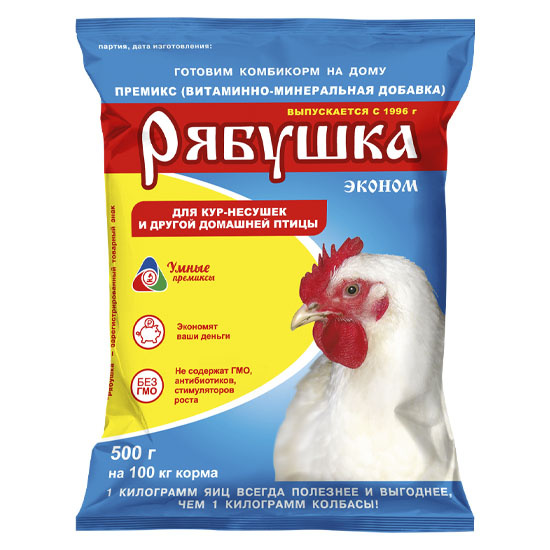 Премикс «Рябушка» 122руб./шт. 