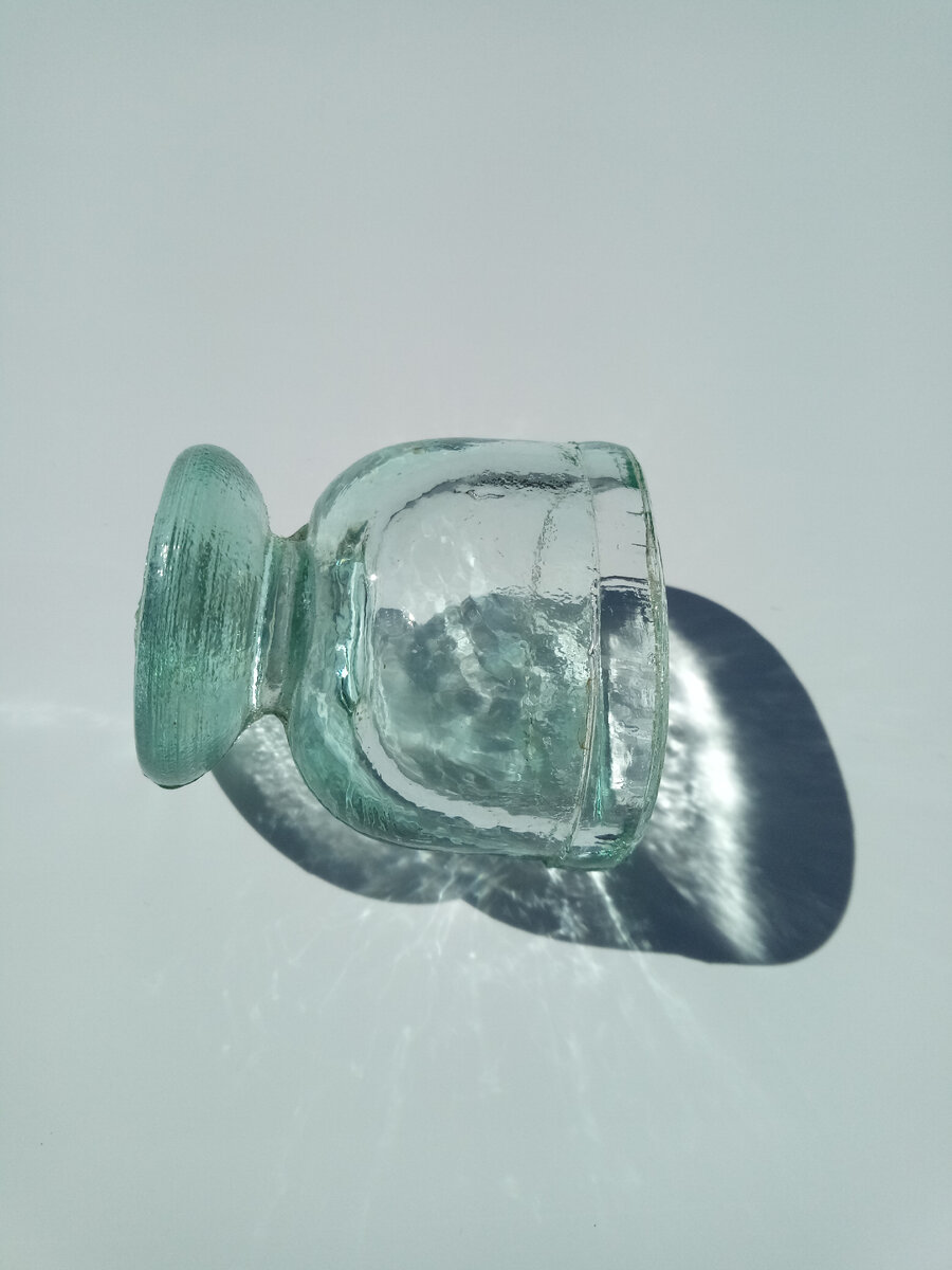 Чудо - рюмочка из стекла. Фото автора.