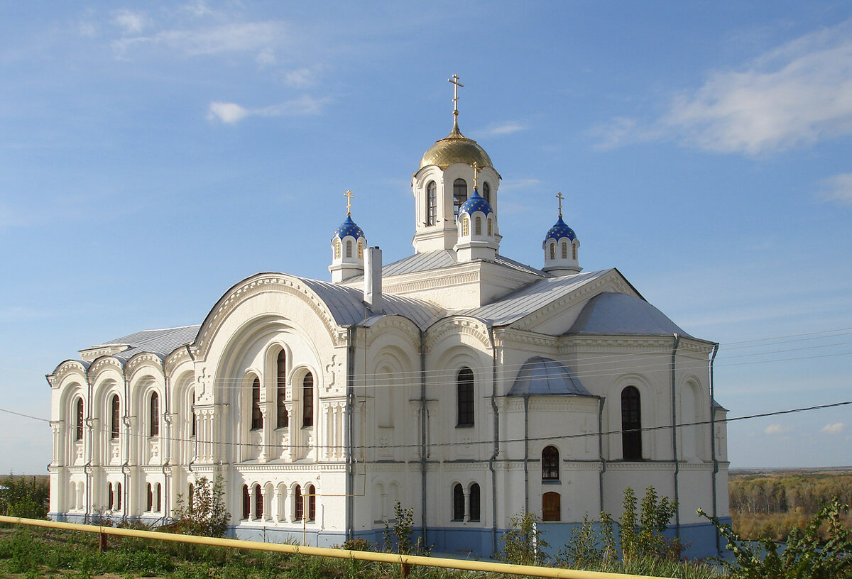 Казанский собор. Спасо-Преображенский Усть-Медведицкий монастырь. Фото автора.