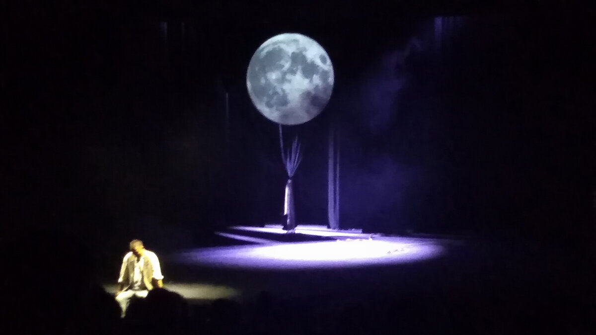 «Куккук куҫҫулӗ» спектакльти самант. Ҫеҫпӗл Мишши ячӗллӗ ҫамрӑксен театрӗнче, ҫӗртмен 22-мӗшӗ. 