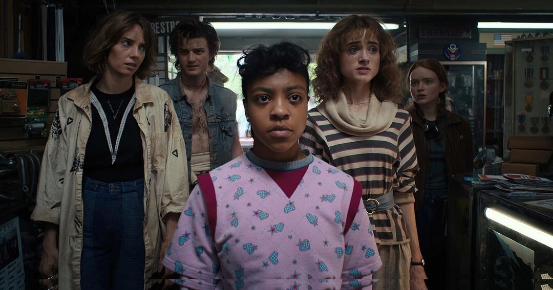 Кадр из сериала «Очень странные дела»