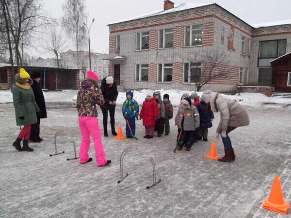    На педагогической практике в дошкольных группах