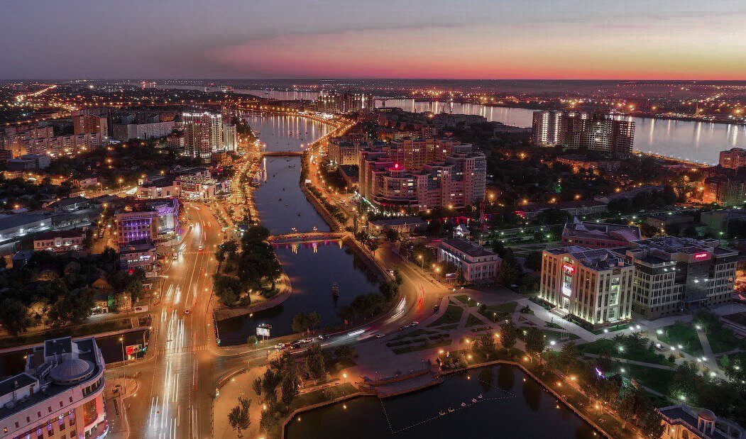 Фото центральных районов города Астрахань