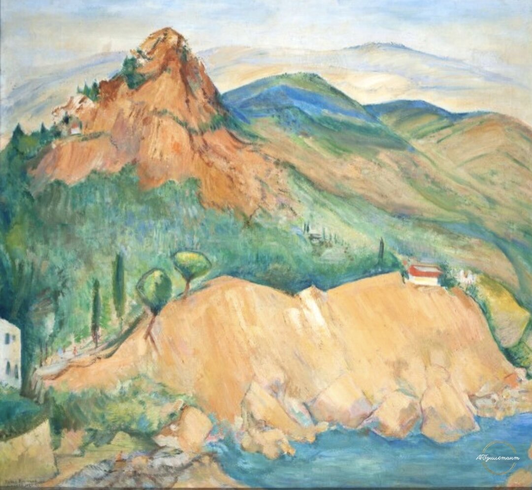 Пейзаж крыма рисунок 6 класс