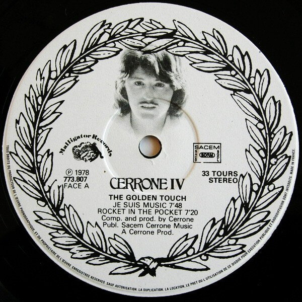 Cerrone "Cerrone IV – The Golden Touch" (1978) LP Side 1