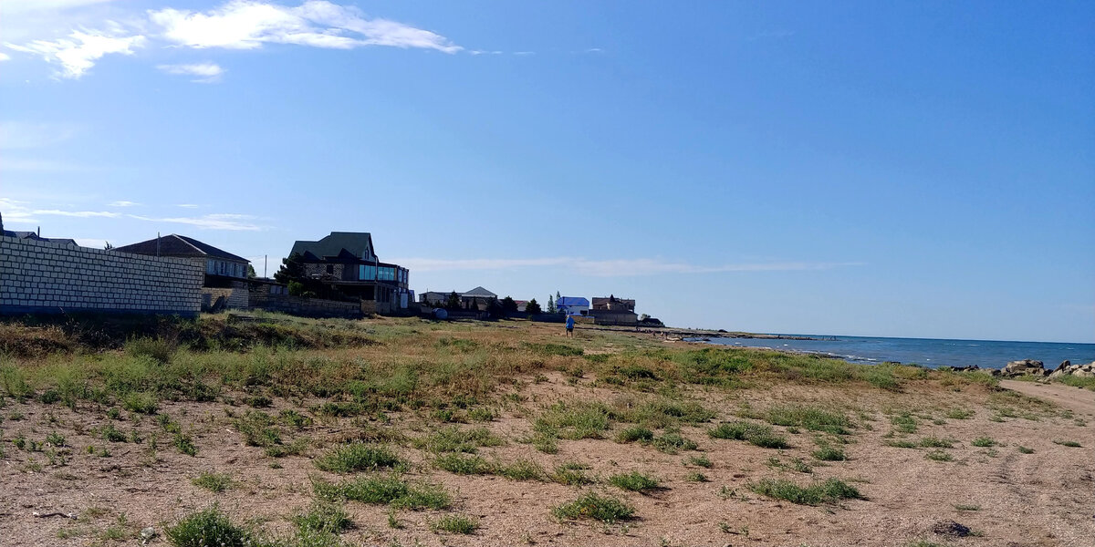 Наш пляж в п.Хазар