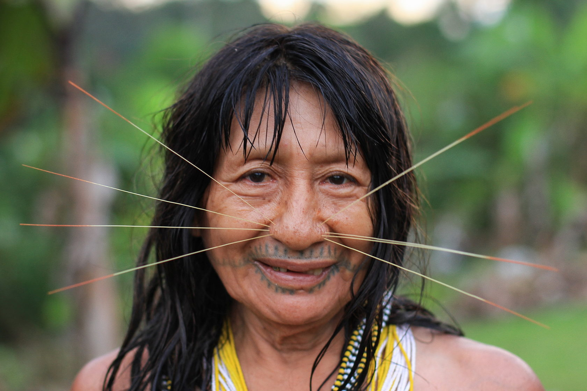 Люди древнего племени. Племя Пираха. Индейцы племени Пираха.