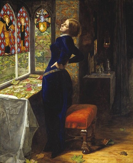 Джон Эверетт Миллес. Марианна. 1851.