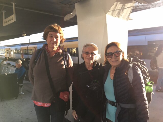 на вокзале Порто