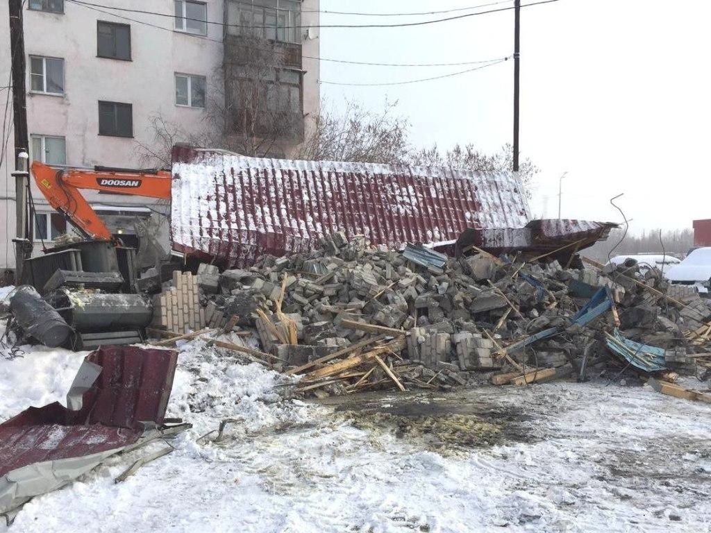    Харп избавят от портящих облик поселка строений