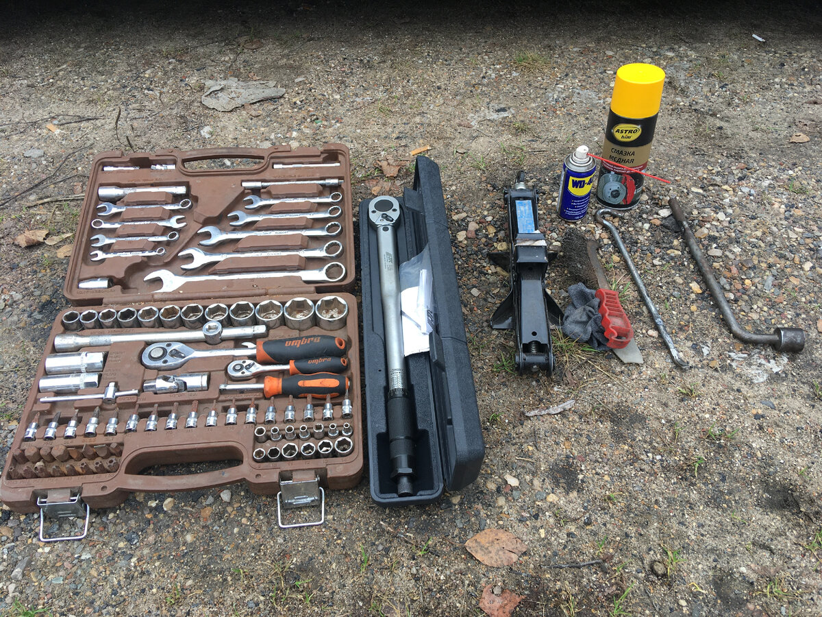 Набор инструмента автолюбителя