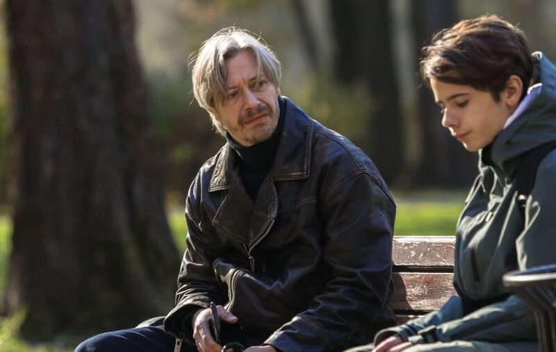 Кадр со съемок сериала «Переговорщик»