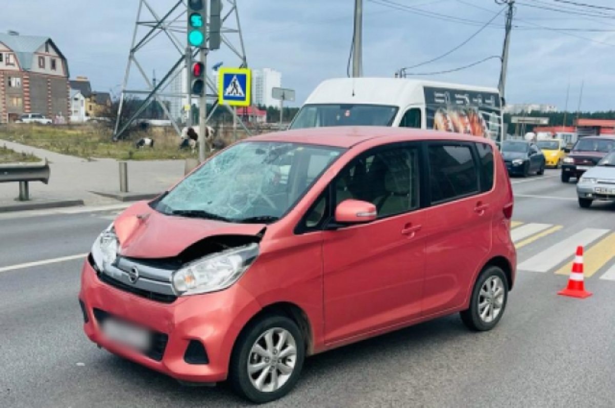    В Воронеже пьяный водитель сбил женщину на переходе