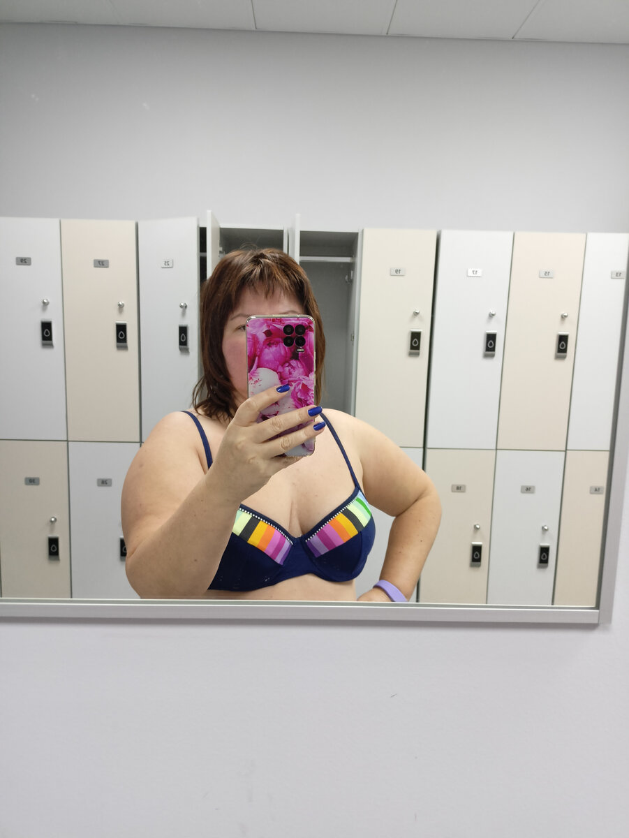 Перед заплывом.