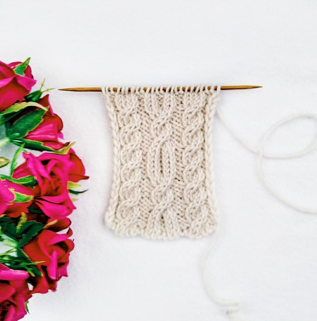 Образец. Центральная цепь в обрамлении жгутами.