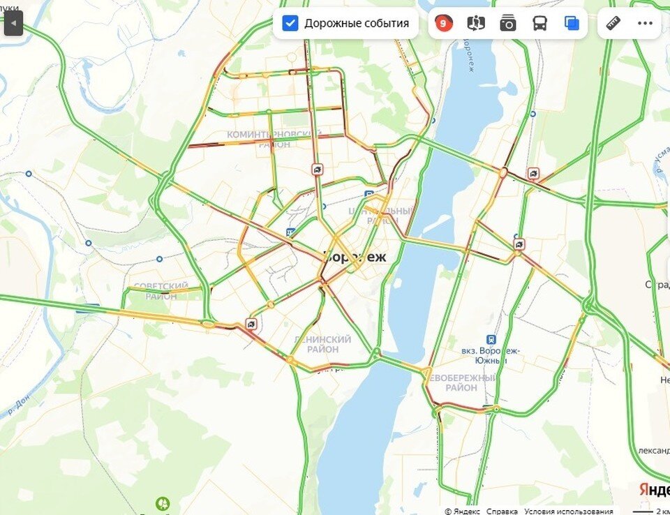     Фото: сервис "Яндекс.Пробки"
