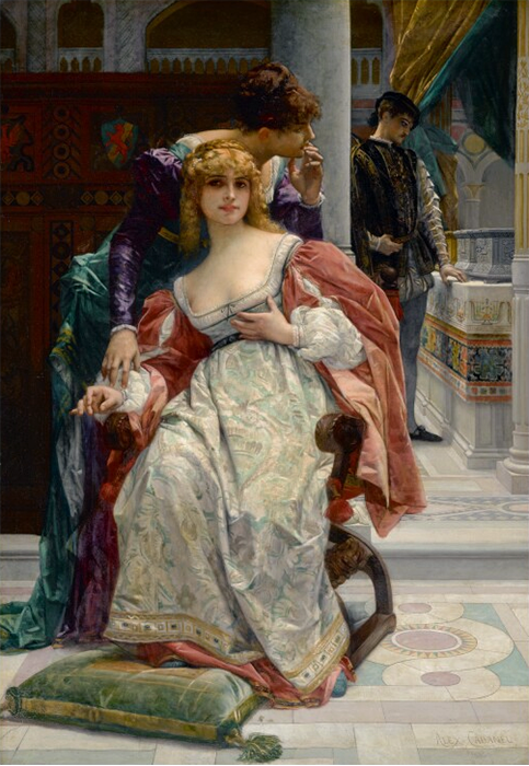 Александр Кабанель. Прекрасная Порция, 1886
