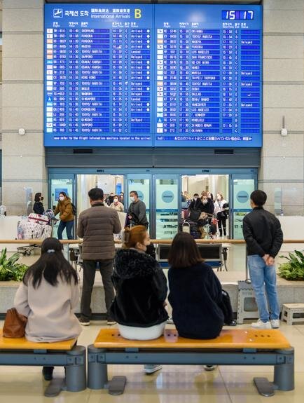    аэропорту Инчхон, фото: Kim Jae-Hwan/globallookpress.com