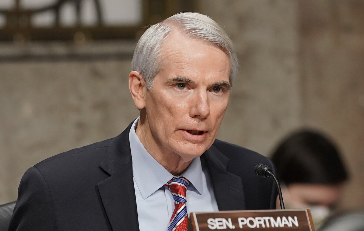    Сенатор США от штата Огайо Роб Портман  Greg Nash-Pool/Getty Images