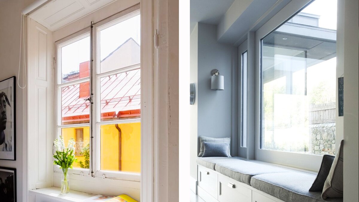 Окна без штор могут выглядеть красиво и эстетично.