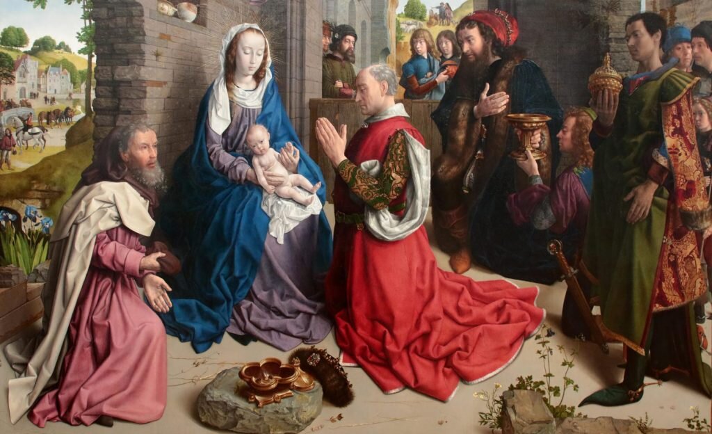 Хуго ван дер Гус «Алтарь Монфорте», ок. 1470 © Staatliche Museen zu Berlin, Gemäldegalerie / Dietmar Gunne