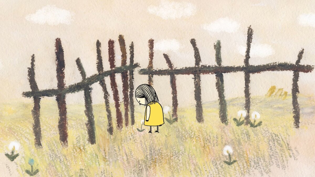 кадр из мультфильма “Перелётная” режиссёра Веры Мякишевой, 2012 г.