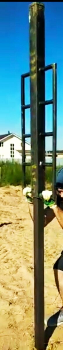 Ручной сваезабиватель)) 