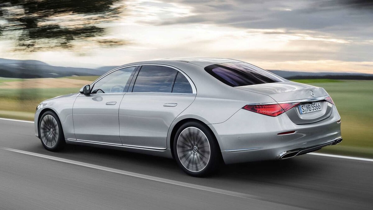 S-class 2021 линии кузова хороши!