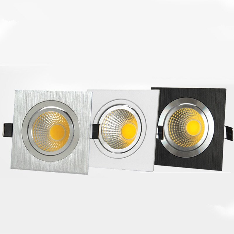 Светильник cob led квадратный