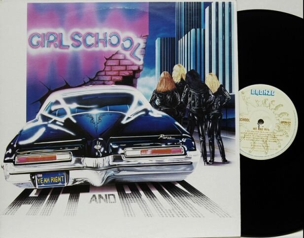 Girlschool "Hit and Run", 1981 г.