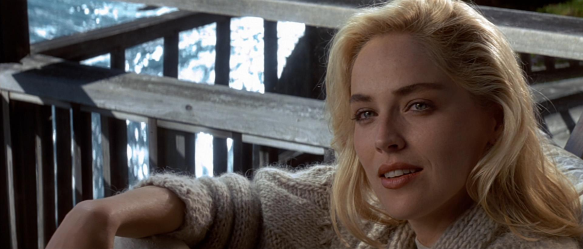 Шэрон Стоун в фильме "Основной инстинкт"