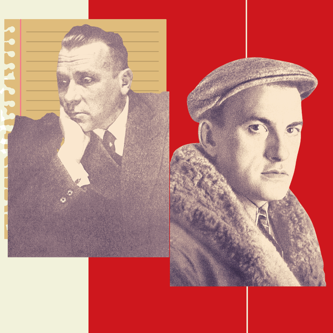 Михаил Булгаков и Владимир Маяковский.