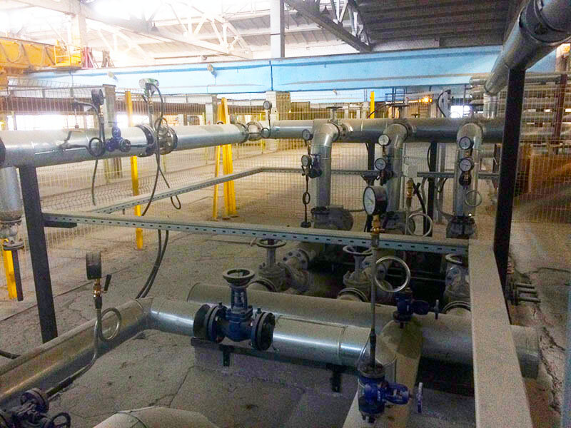 Системы технологических трубопроводов высокотемпературных органических носителей