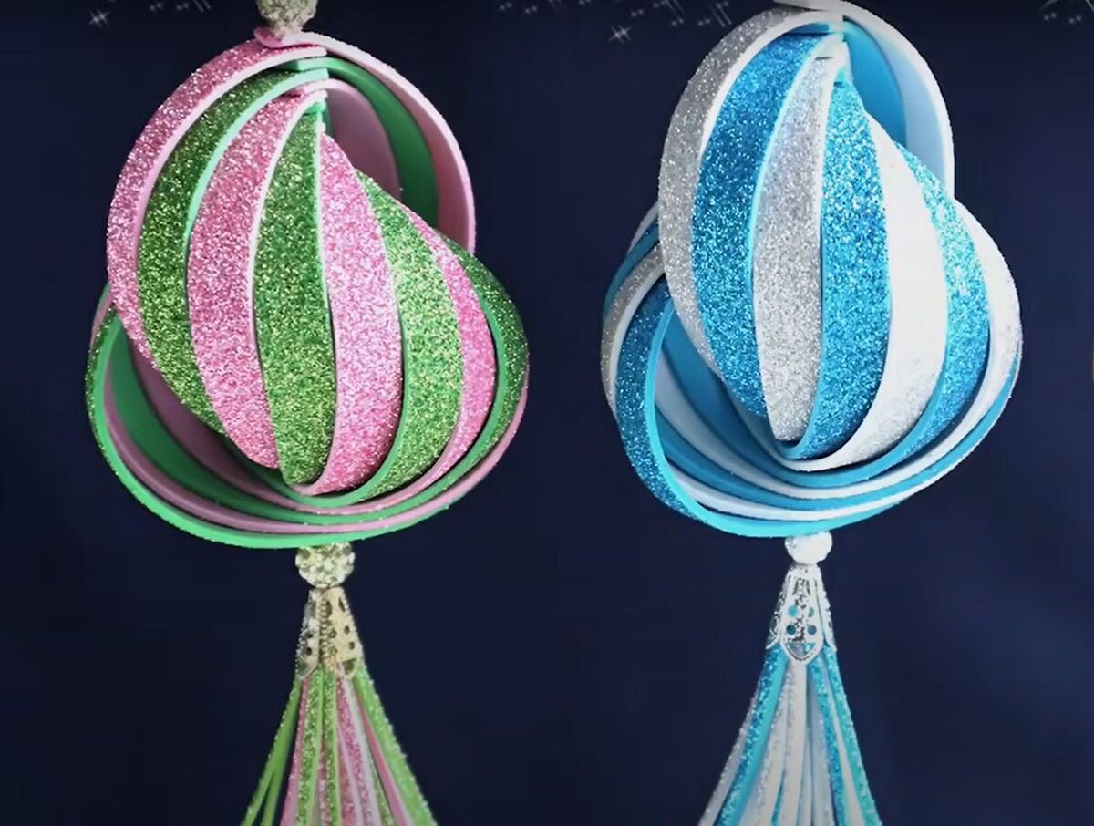 Вот такую красоту можно сделать своими руками. Скриншот из видео.