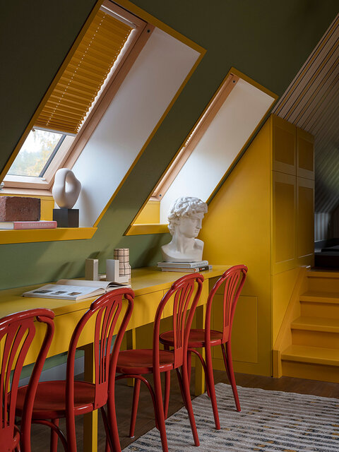 Фрагмент интерьера. Автор проекта: Юлия Русских