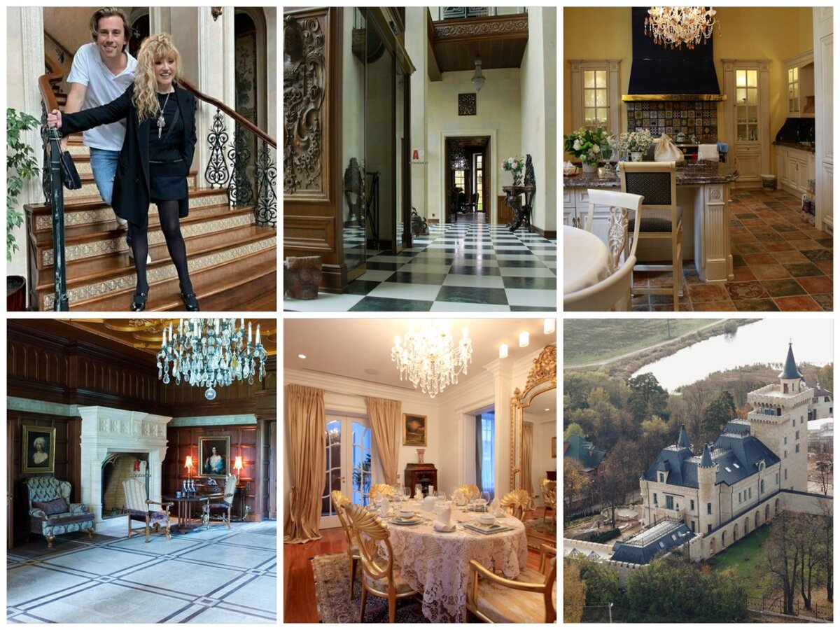 в замке у Галкина и Пугачёвой. фото из открытого доступа.