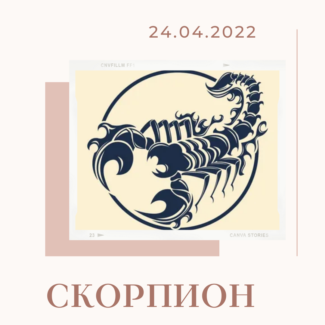 Скорпион - 24.04.2022