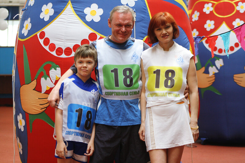 Организация городских семейных соревнований спортивного общества "Динамо" - "СПОРТИВНАЯ СЕМЬЯ". Все аттракционы предоставлены компанией Eventservice911.