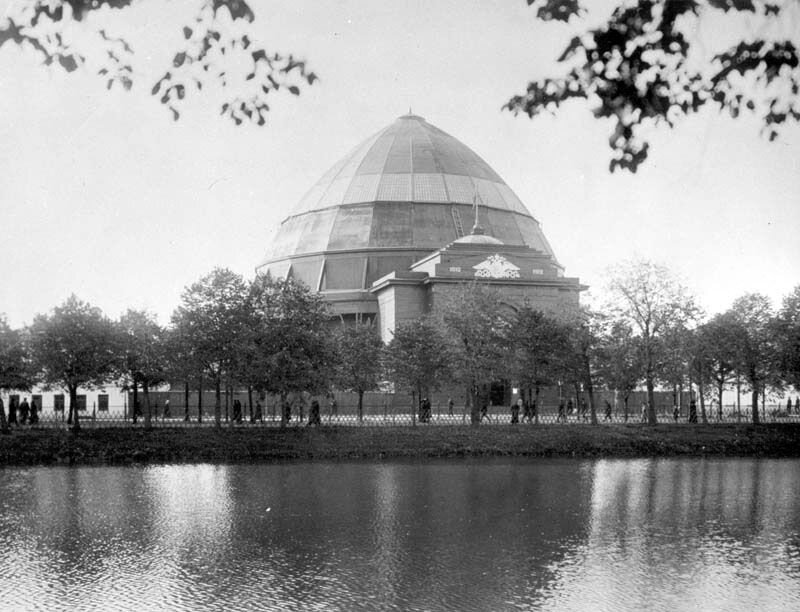 Бородинская панорама. Дореволюционная фотография, pastvu.com