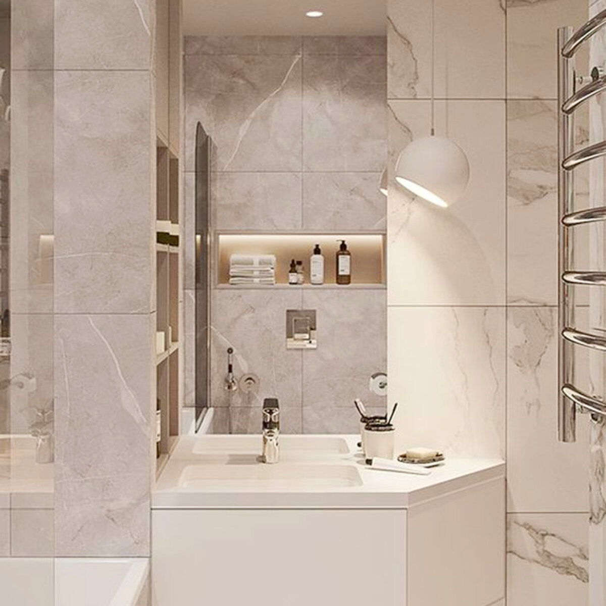 Маленькая ванная. Фото 1.