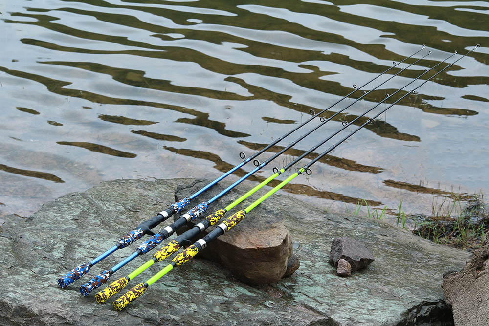 Спиннинг JOSBY Lure Rod-Micai. По заявлениям производителя, он выдерживает вес до 3-ех с половиной кг. Правда, как отмечают многие рыбаки он без проблем справляется и с большим весом. Источник фото - сайт: https://clck.ru/qFJ5N
