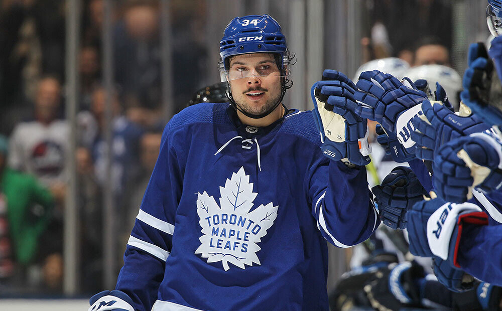 Остон Мэттьюс. Фото:  AFP/SCANPIX