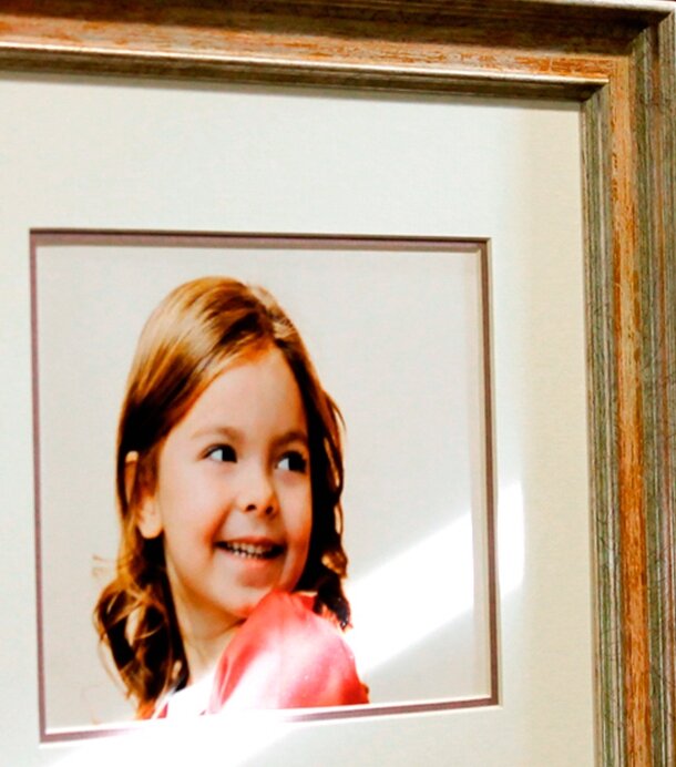 Фотография в багетной раме