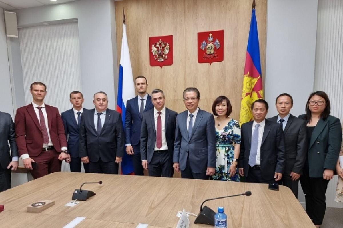    Делегация из Вьетнама посетила Кубань, чтобы обсудить сотрудничество
