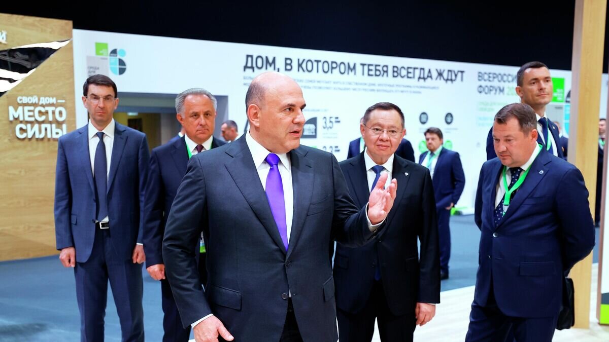    Рабочая поездка премьер-министра РФ М. Мишустина в Тамбовскую область© РИА Новости / Дмитрий Астахов