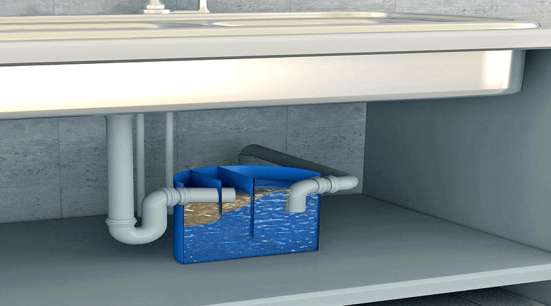 Жироуловитель схема